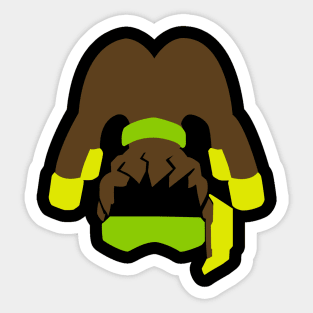 lucio´s spray Sticker